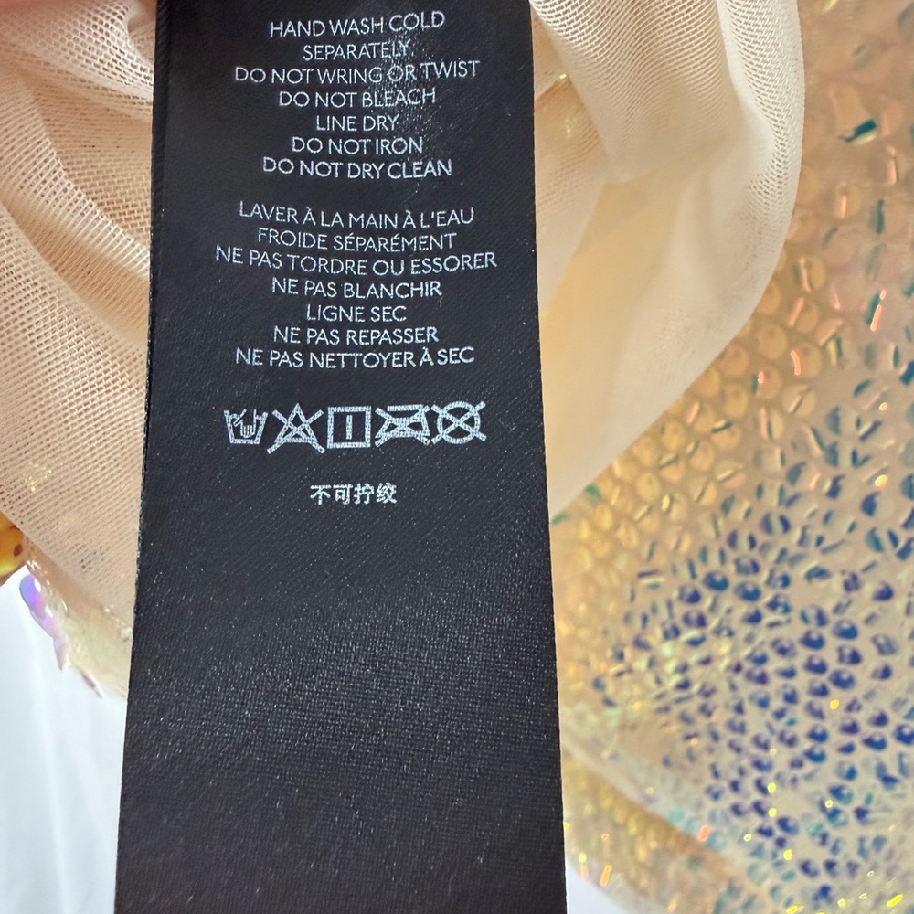 Anthropologie Iridescent Sequin Camisole size XS - Picture 5 of 5